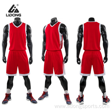 Fashion Custom Basketball Jersey Blank Basketball Uniform